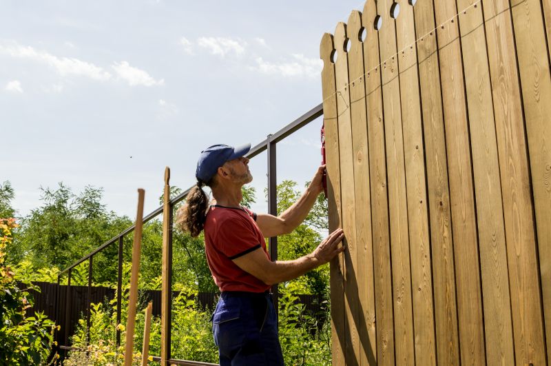 Cedar Fencing Installation in Pearland, TX