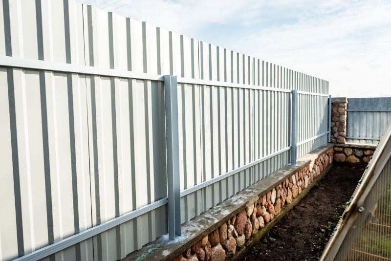 Steel Fence Construction in Alpharetta, GA