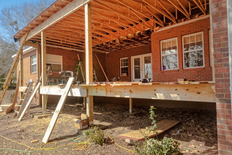 Wooden Veranda Construction in Seattle, WA
